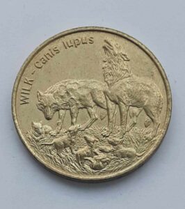 2 zł 1999 r. Wilki, Polska, 2 zł GN st. 1 img (1)