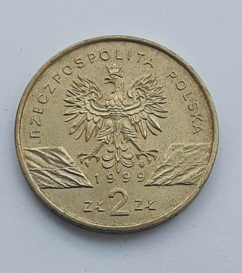 2 zł 1999 r. Wilki, Polska, 2 zł GN st. 1 img (2)