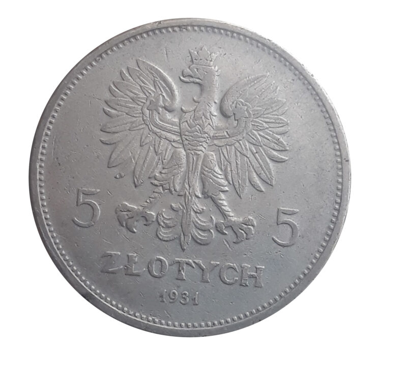 5 złotych nike 1931 r.