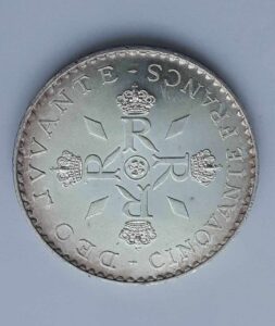 50 franków 1974 r. Monako , Rainer, 30 gr ag900 st.1 img (2)